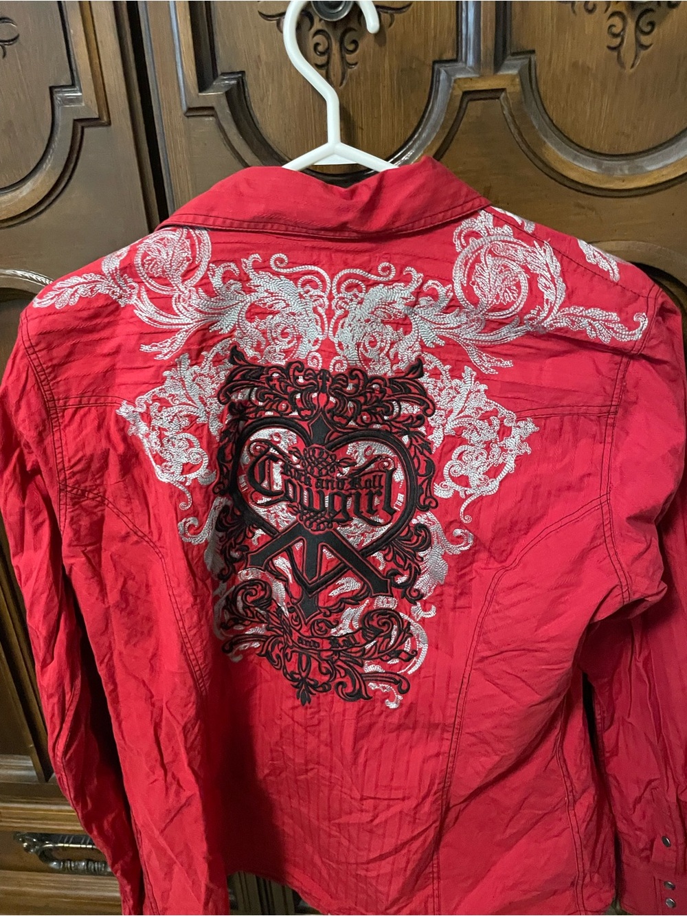 Rock N Roll Cowgirl Pearl Snap Shirt